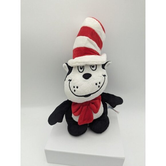 Cat in The Hat Plushie Dr. Seuss Aurora Licensed Stuffed Plush 11" - Picture 5 of 6